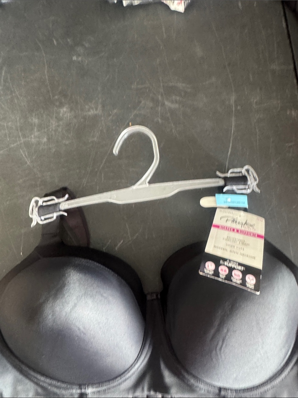Playtex Black Smooth T-Shirt Bra with Underwire